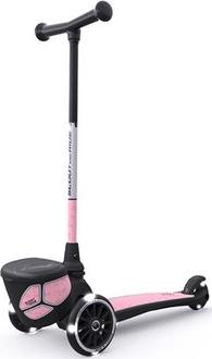 Scoot&Ride самокат Highwaykick-2 со светящимися колесами розовый SR-210201-ROSE