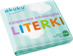 Akuku развивающая книга Буквы A0475