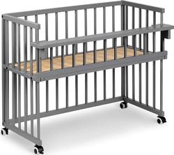 KLUPŚ ліжко приставне PICCOLINO графит PICCOLINO1