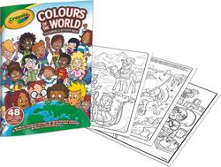 Crayola раскраска Colours of the World 48 страниц Colours of the World 280599