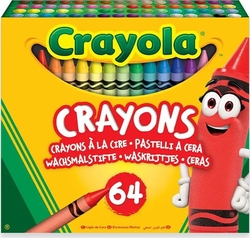 Crayola набор восковых мелков 64 шт 52-6448