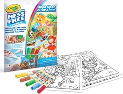 Crayola раскраска Color Wonder 18 страниц и 4 фломастера Любимые сказки 75-2816