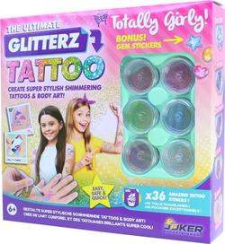 JOKER великий набір для творчості Glitterz tattoo "Зроби тату" Glitterz tattoo "Сделай тату" 32102