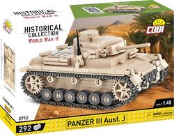 COBI конструктор Вторая Мировая Война Танк Panzer III, 292 деталей Танк Panzer III, 292 деталей COBI-2712