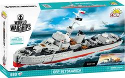 COBI конструктор World Of Warships Эсминец Молния, 680 деталей Эсминец Молния, 680 деталей COBI-3080