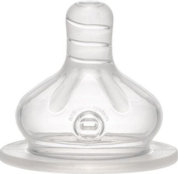 Nip Соска ортондонтическая с широким горлышком (силикон) S (от 0 месяцев) 330306nip