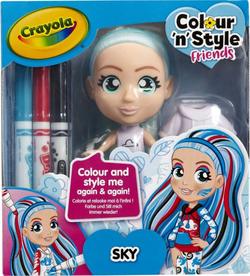 Crayola Colour n Style набор для творчества Стильные девушки Скай 918938.005