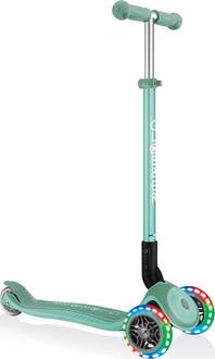Globber самокат Primo Foldable Plus Lights мятный 439-206