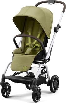 Cybex коляска Eezy S Twist+ 2 SLV (з бампером) Nature Green 522001067bbg