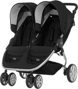 Britax-Romer прогулочная коляска B-Agile Double Cosmos Black 2000033222