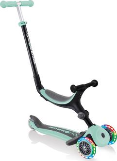 Globber самокат Go Up Foldable Plus Lights мятный 743-206