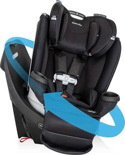 Evenflo автокресло Gold SensorSafe Revolve 360 LX Onyx Black 032884203468