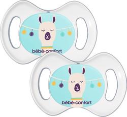 Bebe Confort пустышка силиконовая Newborn Physio Dummy 2 шт. 0/2 месяца Bolivia 3104201750