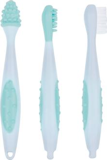 Bebe Confort набір зубних щіток з мішечком для зберігання Blue 3106203000