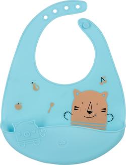 Bebe Confort нагрудник силиконовый мягкий Domino 3105207900