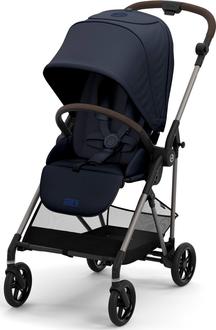 Cybex прогулянкова коляска Melio з бампером 2023 Ocean Blue 522002651bbg