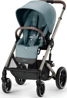 Cybex прогулочная коляска Balios S Lux с бампером 2023 Sky Blue 522002557bbg