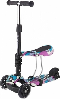Kikka Boo самокат дитячий Makani 3in1 Ride/Skate Picasso 31006010091