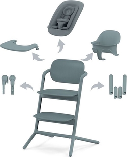 Cybex стул для кормления Lemo 4в1 Stone Blue 521003199bbg