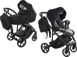 Junama универсальная коляска 2в1 Termo V3 Black 06 JT-BL-06