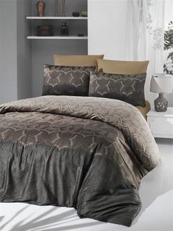 Victoria КПБ Sateen Pandora 200х220 Brown 51719_2,0bt