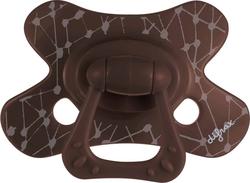 Difrax пустушка силіконова Natural 6+ місяців Chocolate_grid 127 Chocolate_grid