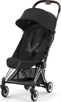 Cybex прогулянкова коляска Coya Chrome Dark Brown Sepia Black 522004385bbg