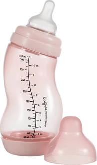 Difrax антиколікова пляшечка з силіконовою соскою 310 мл S-bottle Wide Blossom 707 Blossom