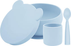 MinikOiOi набір для годування силіконовий BLW Set I Mineral Blue 101070056