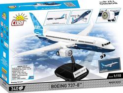 Cobi конструктор Боінг 737-8 масштаб 1:110 COBI-26608