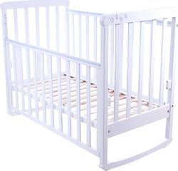 Верес кроватка детская без колёс Соня ЛД12 белый 12.1.2.7.06ver
