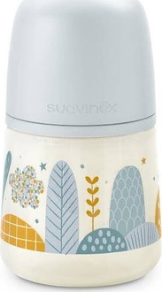 Suavinex бутылочка 150 мл физиологическая соска медленный поток Dreams голубая 308316bbg