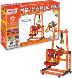 ZEPHYR конструктор металлический с электромотором "MECHANIX" Аарти (207 элм./5 моделей) Аарти (207 элм./5 моделей) 1077sb