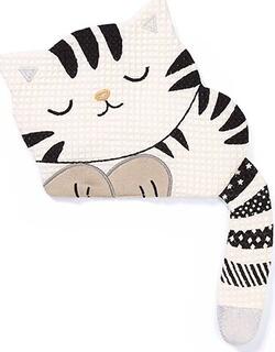 BabyOno игрушка-обнимашка с шуршанием для малышей "Котенок" (15х17,5 см) 1535bo