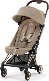 Cybex прогулянкова коляска Coya Rosegold Cozy Beige 522005183bbg