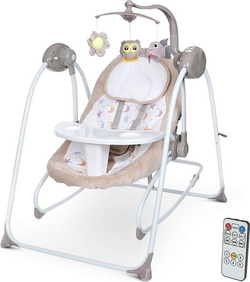 El Camino качели-шезлонг Emma ME 1076 beige stars 35223ber