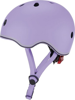 Globber шолом захисний дитячий GO UP LIGHTS з ліхтариком (XXS / XS) лавандовый 506-103