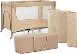 Kinderkraft кровать-манеж Joy 2 Beige (KLJOY02BEG00000) KLJOY02BEG00000