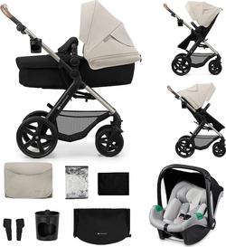Kinderkraft универсальная коляска 3 в 1 Moov 2 Moonlight Gray KSMOOV02GRYEV00