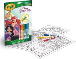 Crayola раскраска 32 страницы и 7 фломастеров "Disney Princess"(1) 5807G