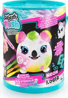 CanalToys игровой набор-сюрприз DIY Airbrush Plush Сквиш Неон AIR022