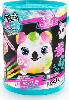 CanalToys игровой набор-сюрприз DIY Airbrush Plush Сквиш Неон AIR022