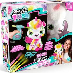 CanalToys игровой набор DIY Airbrush Plush Неон Единорог AIR024