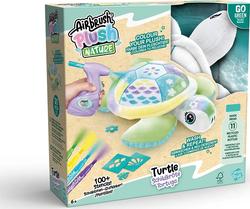 CanalToys игровой набор DIY Airbrush Plush Nature Зеленая Черепаха OFG280