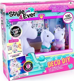 CanalToys набор для творчества DIY Style 4 Ever "Мои любимцы - Семья сияющих единорогов" OFG287
