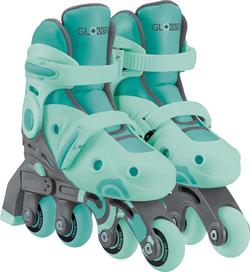 Globber роликовые коньки 2в1 р. 26-29 до 20 кг 3+ мятно-зеленые 780-206