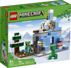 Lego конструктор Minecraft Замерзшие верхушки 21243erc