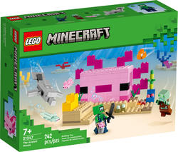 Lego конструктор Minecraft Дім-Аксолотль 21247erc