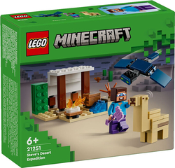 Lego конструктор Minecraft Экспедиция Стива в пустыню 21251