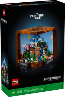 Lego конструктор Minecraft Верстак 21265erc